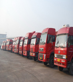 常州到石嘴山物流车辆展示